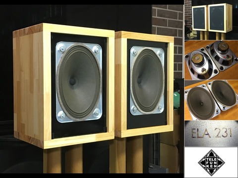 Telefunken 純正18×26㎝ 究極フルレンジシステム プロ用最高峰 Telefunken 純正18×26㎝ 究極フルレンジシステム プロ用最高峰