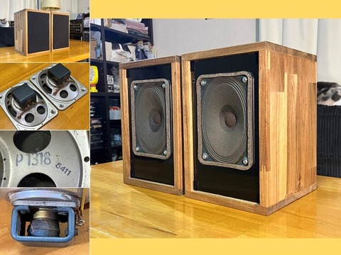 Isophon/Telefunken アルニコフルレンジ P1318 システム ペア Isophon/Telefunken アルニコフルレンジ P1318 システム ペア