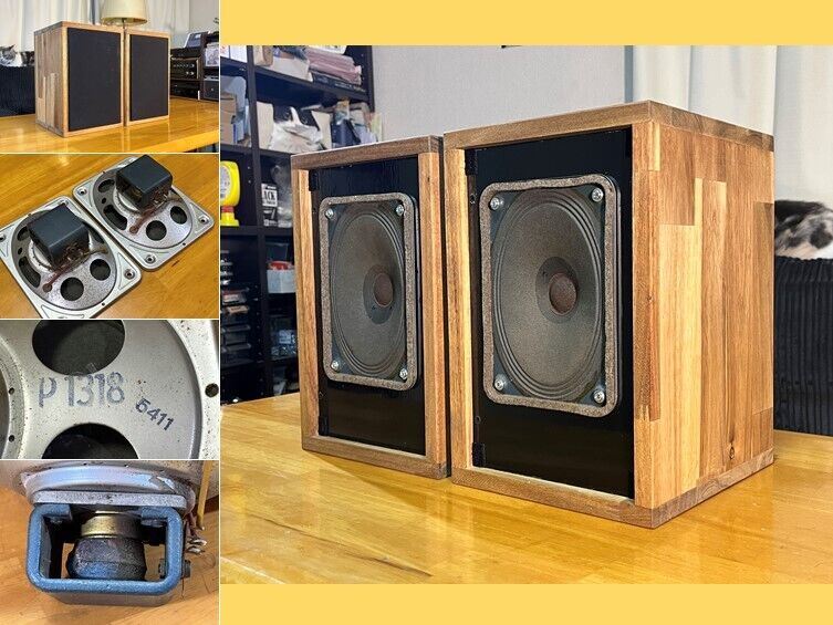 Isophon/Telefunken アルニコフルレンジ P1318 システム ペア Isophon/Telefunken アルニコフルレンジ P1318 システム ペア