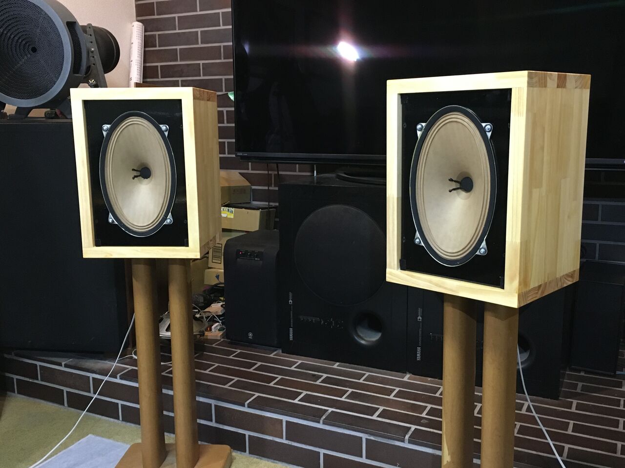 西独Grundig ビンテージ超大型178X285mm口径フルレンジユニット