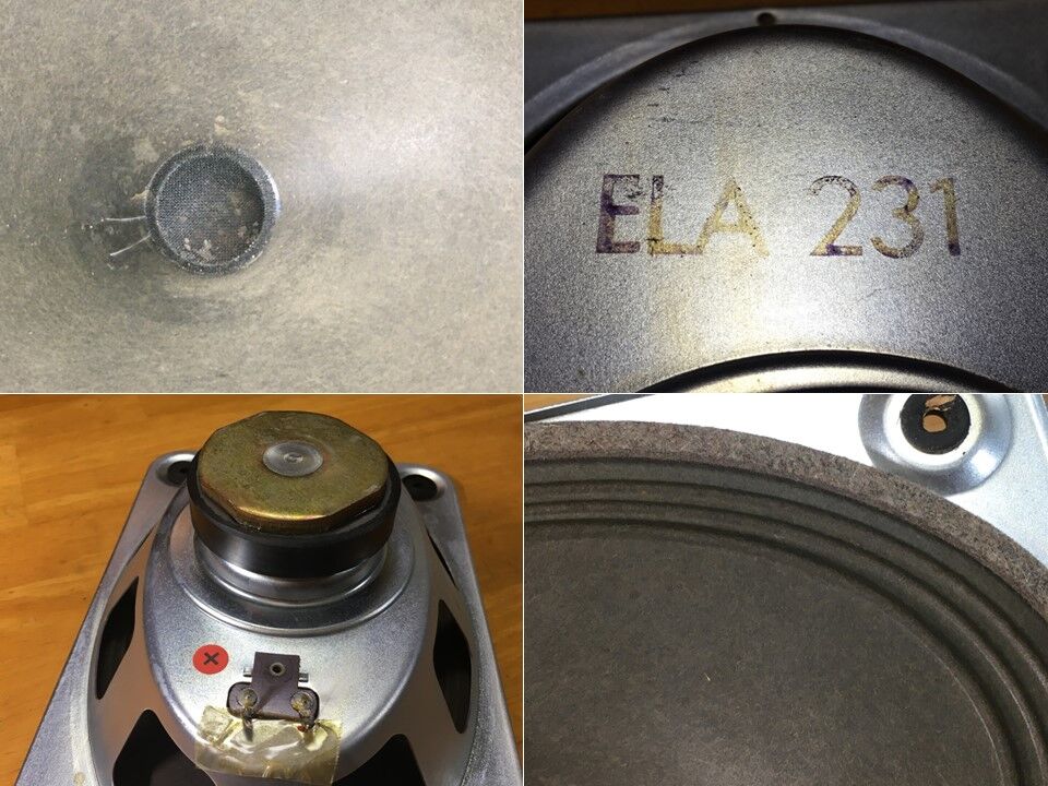 Telefunken 純正18×26㎝ 究極フルレンジシステム プロ用最高峰