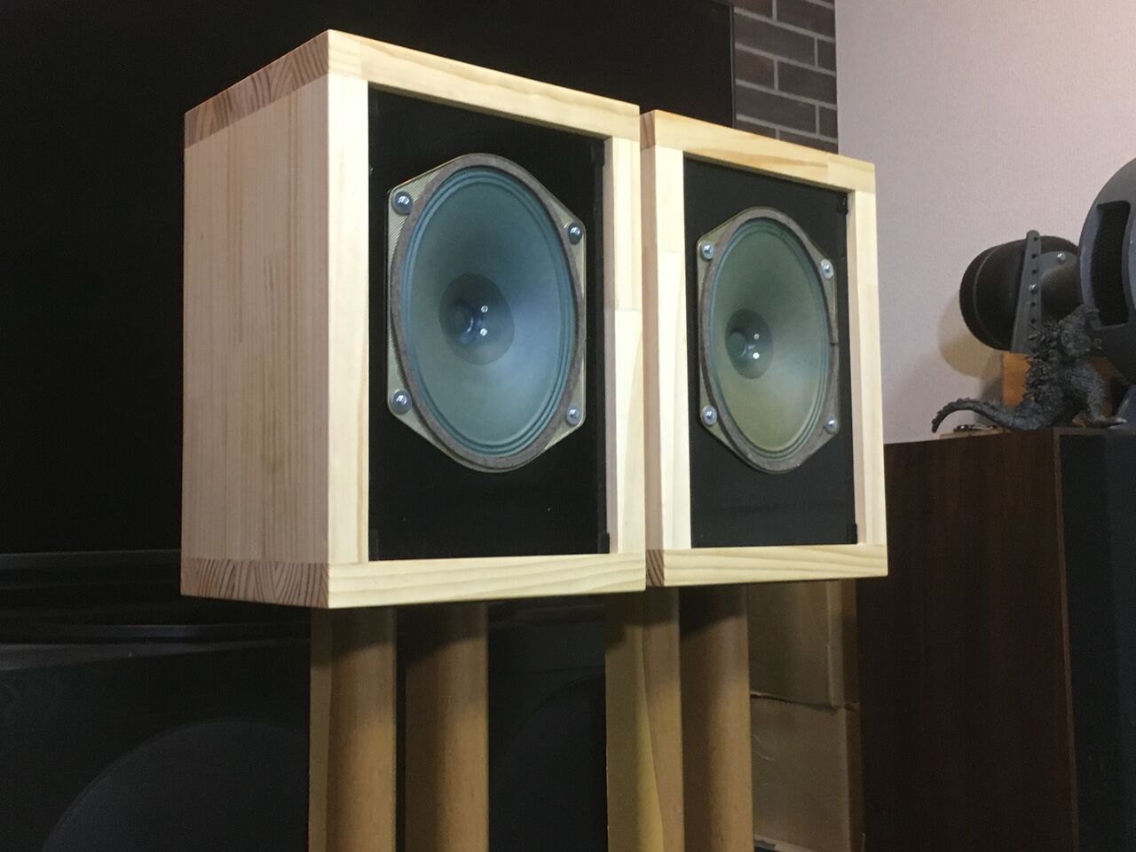 ウルトラレア！ SABA傑作18x24cmフルレンジユニットシステム 弩級箱ペア ウルトラレア！ SABA傑作18x24cmフルレンジユニットシステム 弩