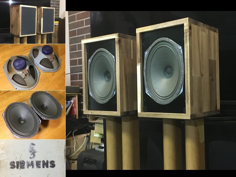 SiemensアルニコフルレンジP1521 システム 目の覚める高音質・高能率 ビンテージユニットを蘇らせる！Siemens P1521システム : 「アトリエ
