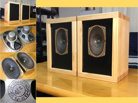 Klangfilm/CCCP 100X160mm レアビンテージアルニコシステムペア 痺れる 