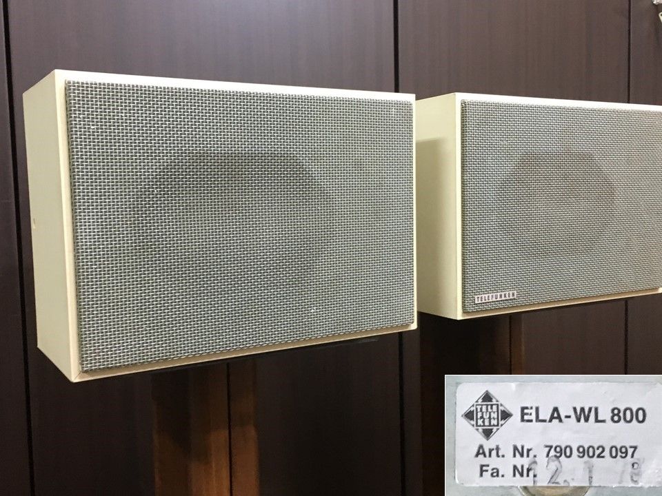 1902271 【販売済】西独Telefunken_業務用ELA-WL800システム_高速美音