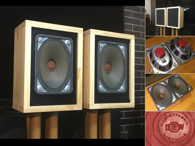 西独Imperial/Telefunken 18×26㎝ 究極フルレンジシステム_ペア 西独Imperial/Telefunken 18×26㎝ 究極フルレンジシステム_ペア