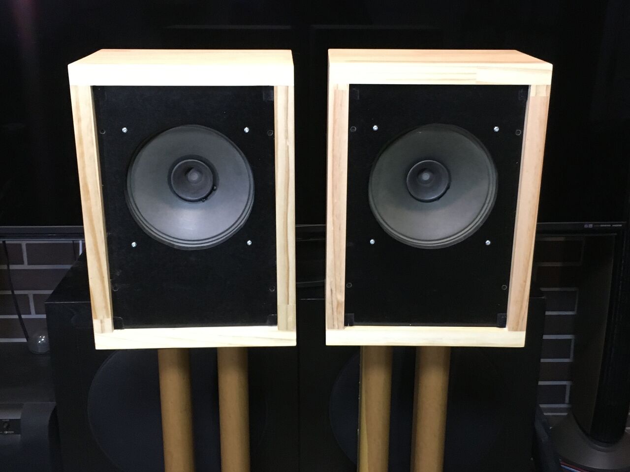 東独RFT/VEB 最強ビンテージ 20㎝フルレンジL2153PBK システム