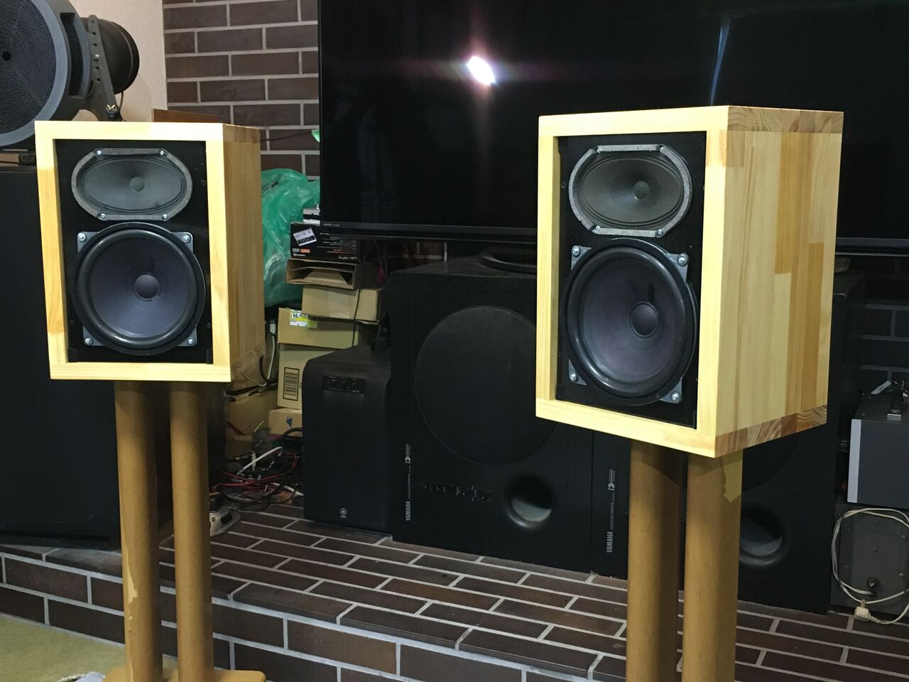西独 Telefunken ビンテージ総アルニコ P-203S2Wayシステム 驚異の