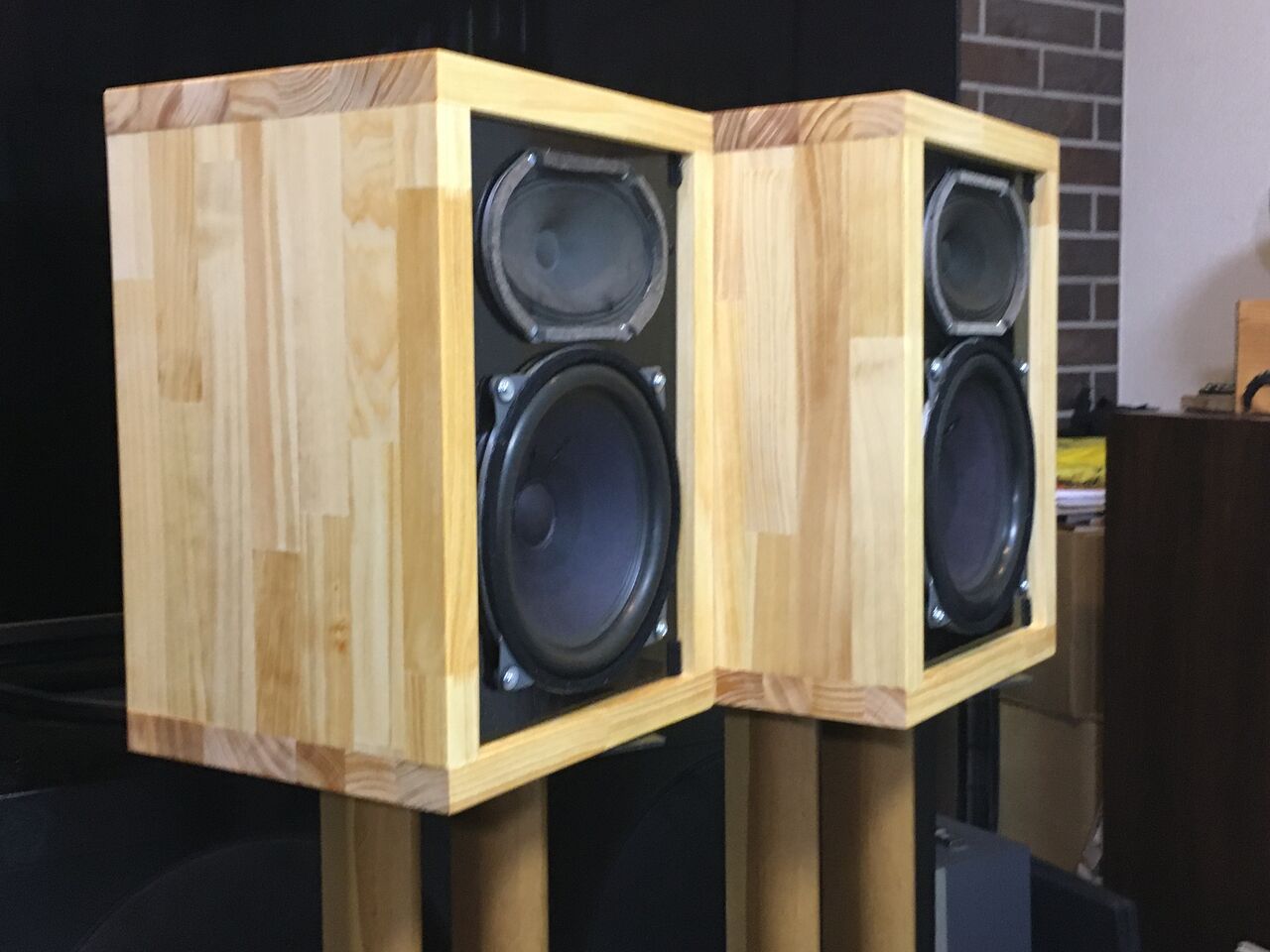 TelefunkenビンテージアルニコP-203S２Wayシステム驚異の低音再生 西独 Telefunken ビンテージ総アルニコ P-203S2Wayシステム 驚異の