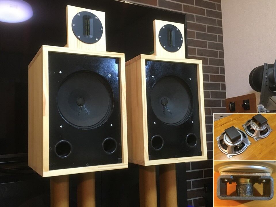 西独Telefunken ビンテージアルニコ PT-203C + リボンTWシステム ペア