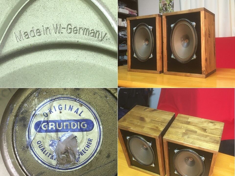 西独Grundig ビンテージ傑作大型フルレンジユニットシステム 西独Grundig ビンテージ傑作大型フルレンジユニットシステム