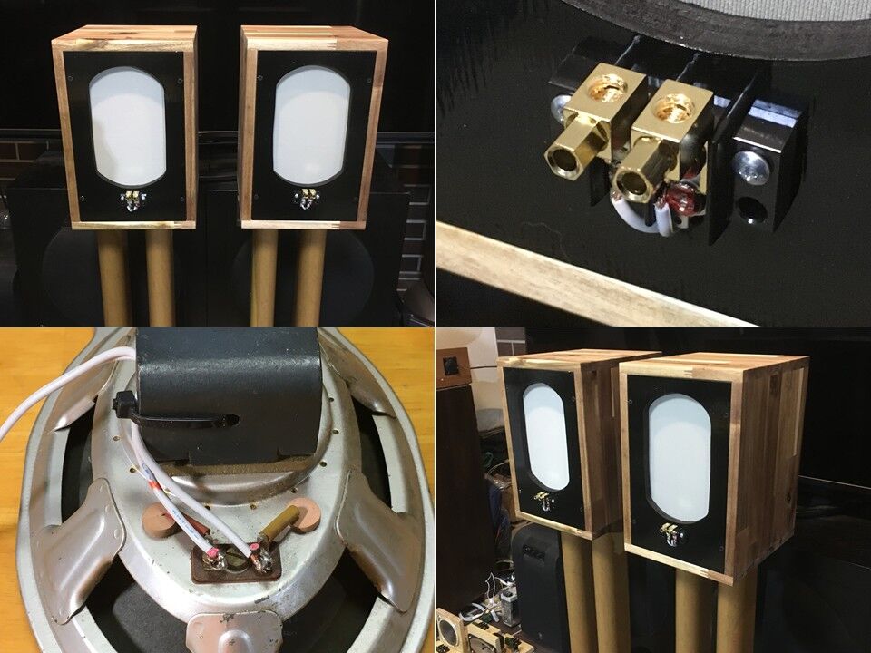 西独 Telefunken アルニコ15x21㎝フルレンジシステム ペア