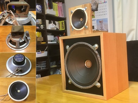 モノシリーズ】西独 Telefunken 21cm口径アルニコフルレンジ+ EGB