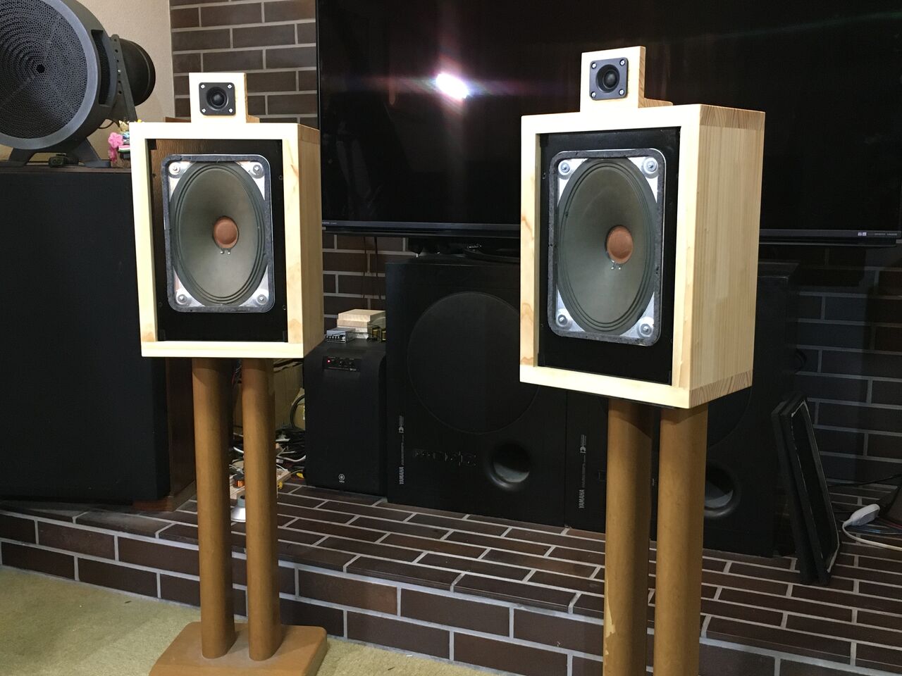 西独Telefunken 18×26㎝ 究極フルレンジ+スーパーTW システム_