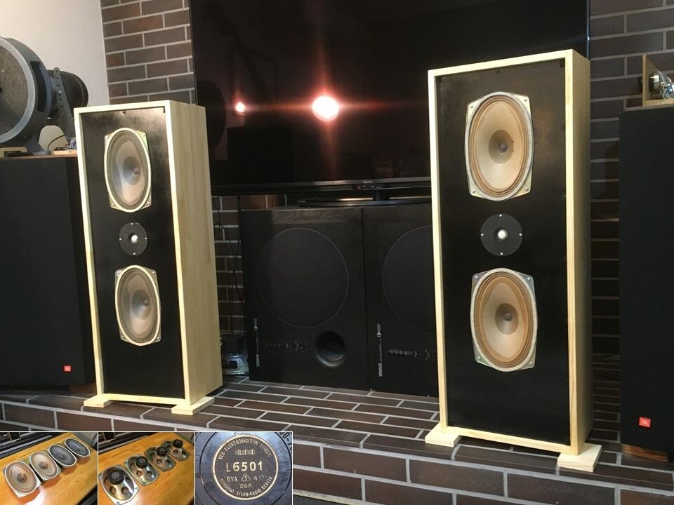 東独RFT ビンテージL6501 ツィンドライブ＋ツィータシステム ペア！RFT