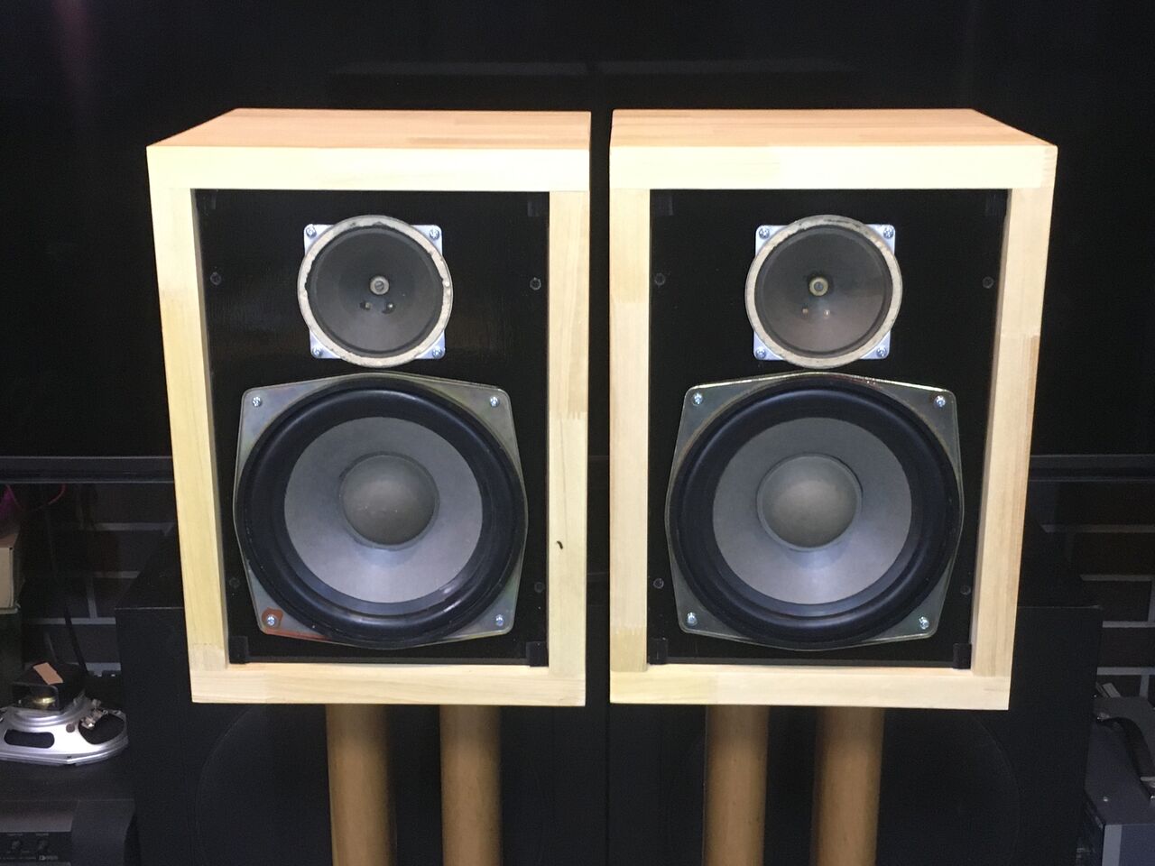 東独RFT ビンテージ L2911 20cm口径 2Way ペア 超強力低音、高解像度