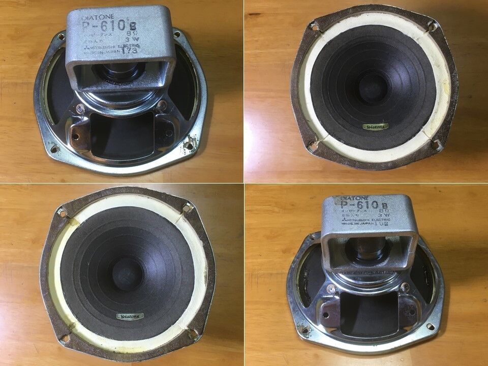 DIATONE P-610DB 16cm フルレンジ スピーカー 動作確認OK