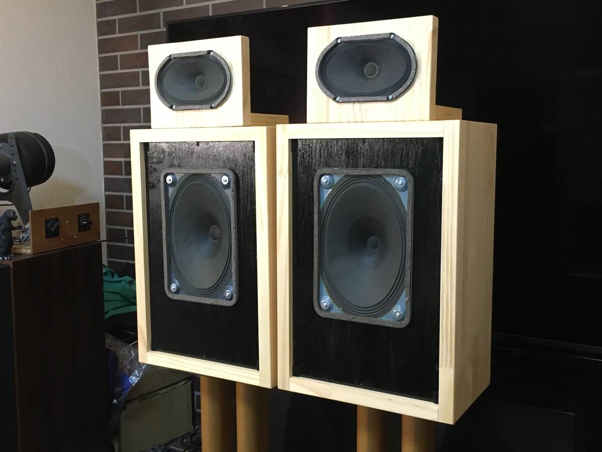 Telefunken/Isophon18×26㎝ アルニコ究極ユニット2Wayシステム_大型箱