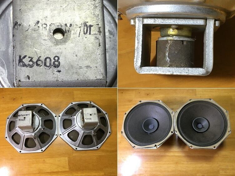 西独 Siemens ビンテージ大口径アルニコフルレンジシステム 高音質・高能率 Philips/Norelco ビンテージ アルニコ フルレンジAD3800Mシステム 高