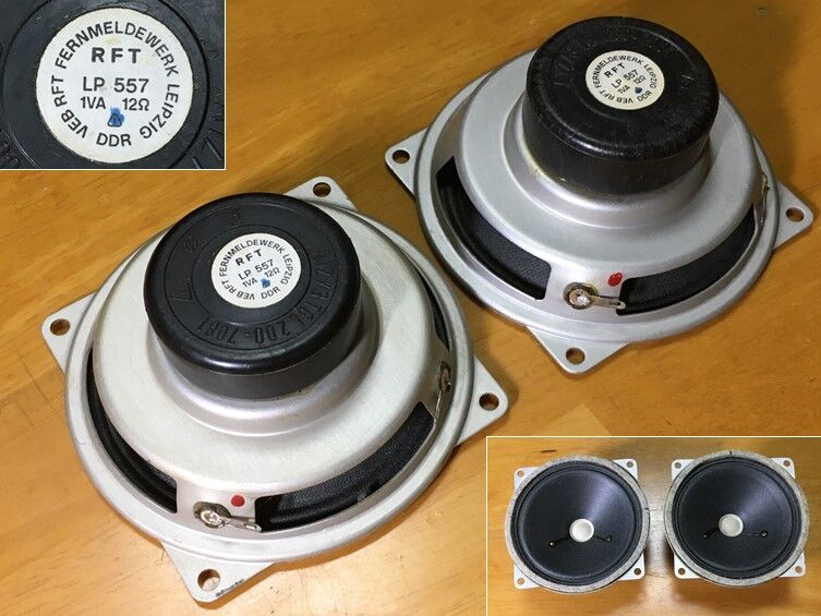 東独 RFT ビンテージフルレンジユニット LP557 新品デッドストック