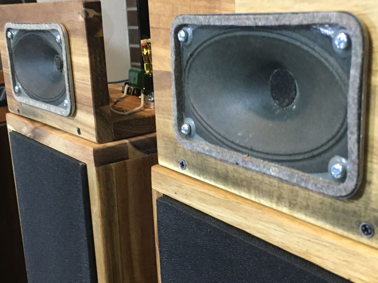 Telefunken アドオンアルニコ 75x130㎜ツィータシステム ペア Telefunken アドオンアルニコ 75x130㎜ツィータシステム ペア
