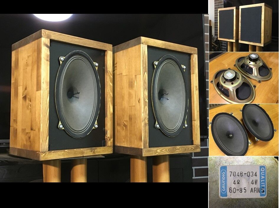 西独Grundig ビンテージ大型フルレンジユニットシステム ペア