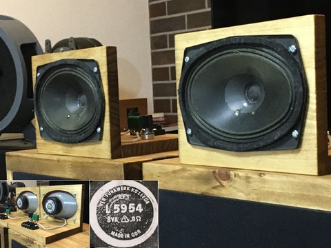 RFT ビンテージ最強 L5954 アドオンツィータシステム ペア 東独RFT ビンテージ強力 L5954 アドオンツィータシステム ペア