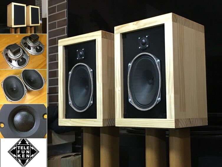 Telefunken ビンテージアルニコフルレンジP1318+スーパーTW 2Way