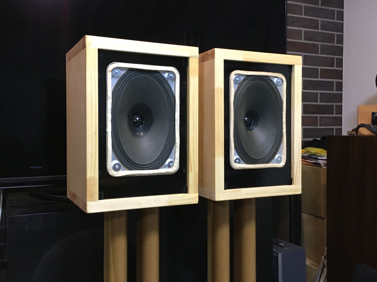 Telefunken 純正18×26㎝ 究極アルニコフルレンジユニットシステム 西独Telefunken/Imperial アルニコ18×26㎝ 究極フルレンジシステム