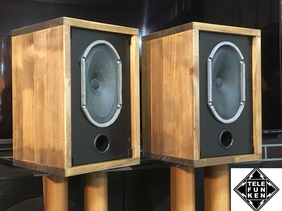西独 Telefunken Magnetophon録音システム バスレフ新設計 小出力