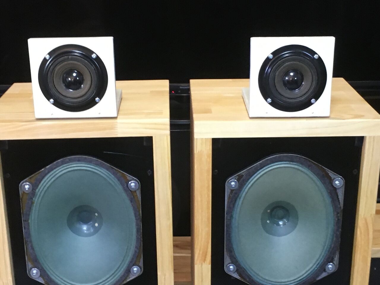 Telefunken ビンテージ アドオン75x130㎜ ツィータシステム ペア Telefunken ビンテージ アドオン75x130㎜ ツィータシステム ペア