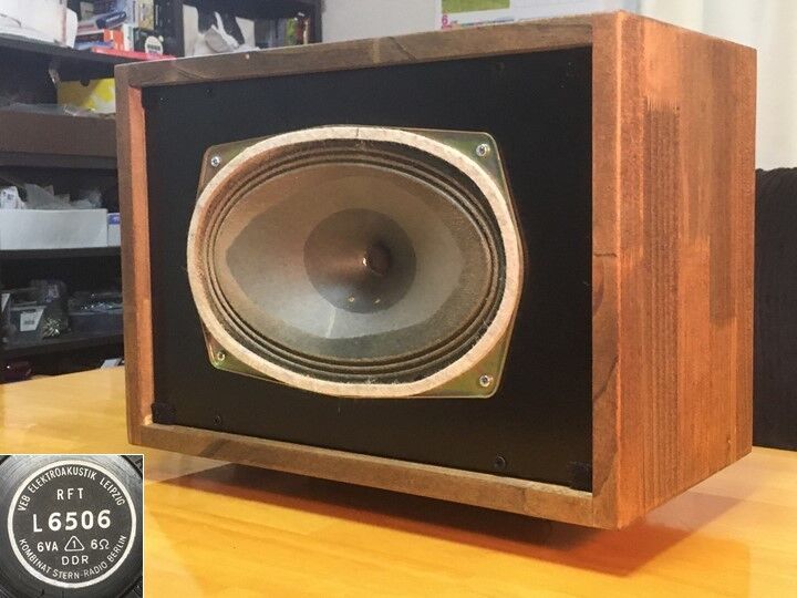 モノシリーズ】東独 RFT 業務用16×25cm口径傑作フルレンジ L6506