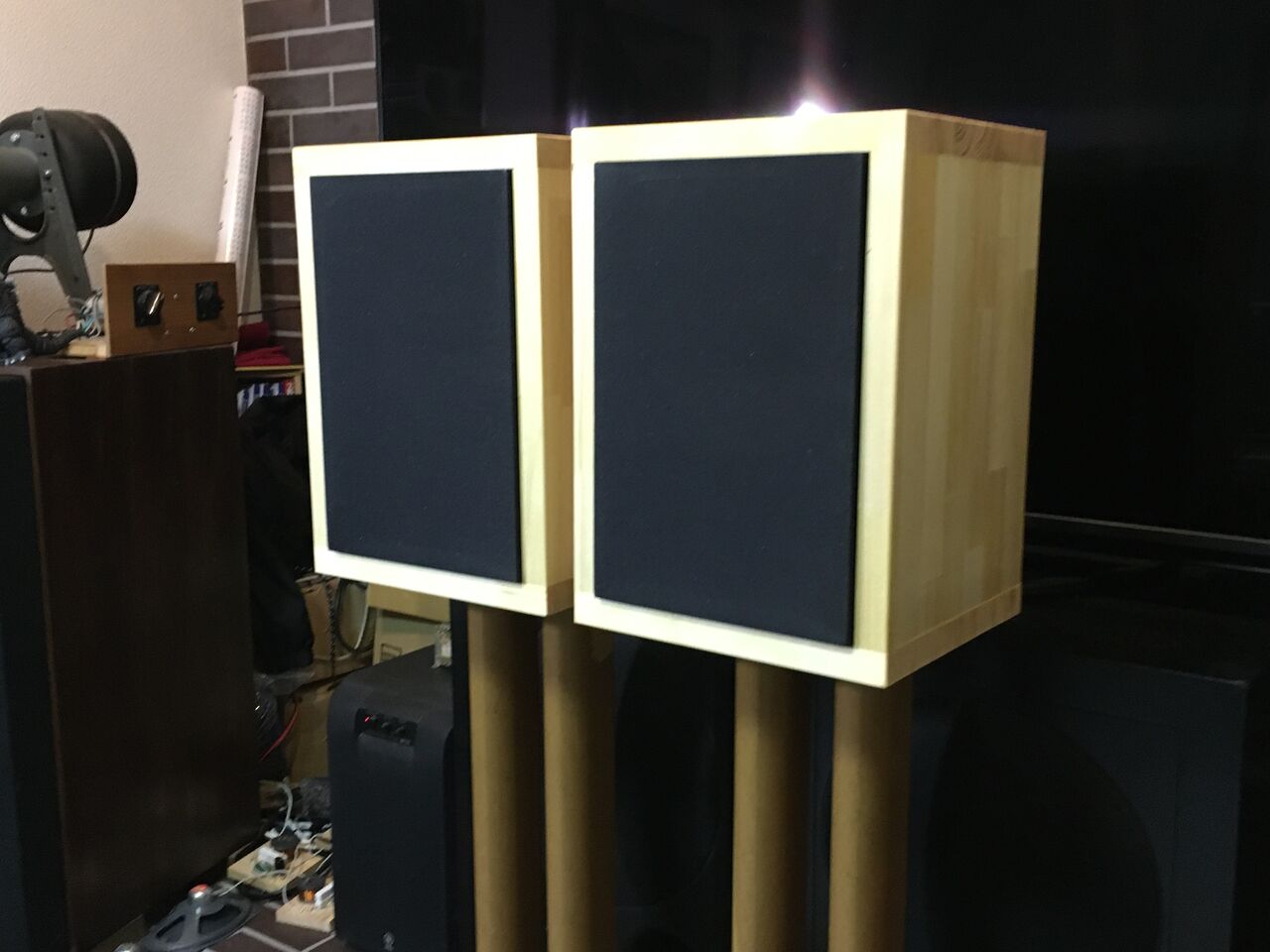 Technics フルレンジ スピーカー 20PW49S ペア Yahoo!オークション - テクニクス eas-20pw49s 20cmフルレンジスピーカ