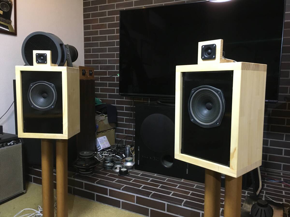ダイヤトーン P-610DA+スーパーTW 2Way システム重量級