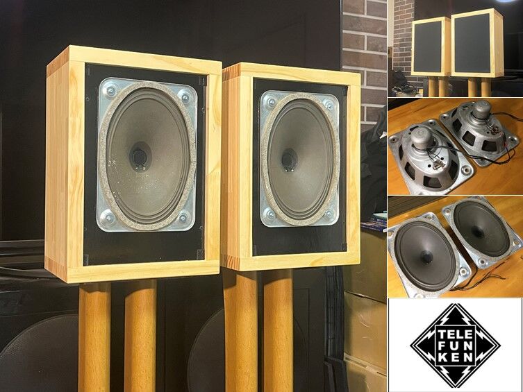 Telefunken 純正 18x28cm 究極のフルレンジシステム
