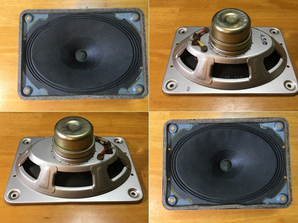 西独Telefunken アルニコ15x21㎝フルレンジシステム 広帯域・高能率