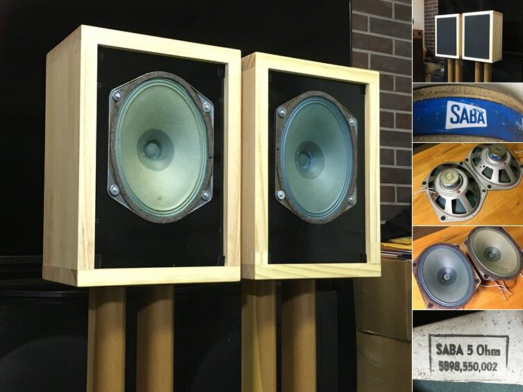 西独SABA107x190mmグリーンコーンフルレンジシステム 超広帯域・高音質 西独SABA107x190mmグリーンコーンフルレンジシステム 超広帯域