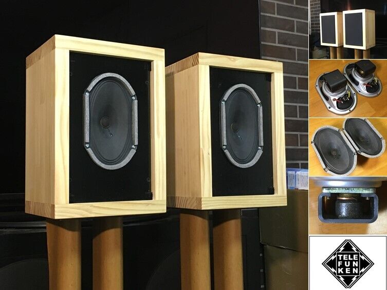 Telefunken ビンテージ録音モニタースピーカー ペア 痺れる高音質 