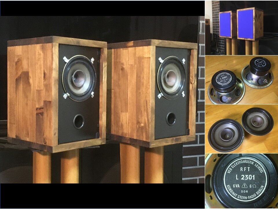 東独RFT ビンテージ L2301 13cm口径システム 異次元の低音再生 東独RFT ビンテージ L2301 13cm口径システム 異次元の低音再生