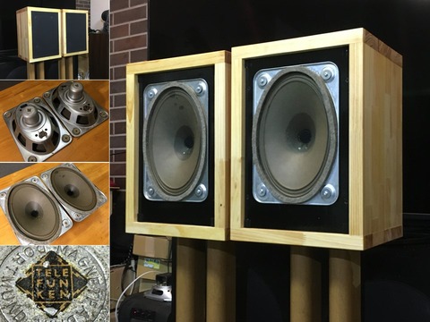 ビンテージユニットを蘇らせる！Telefunlen 18x26cm口径アルニコ究極