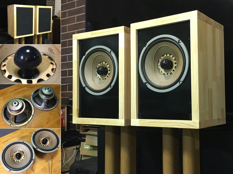 Technics フルレンジ スピーカー 20PW49S ペア 蘇るビンテージTechnics 20cm口径フルレンジ＝ゲンコツ＝20PW49S