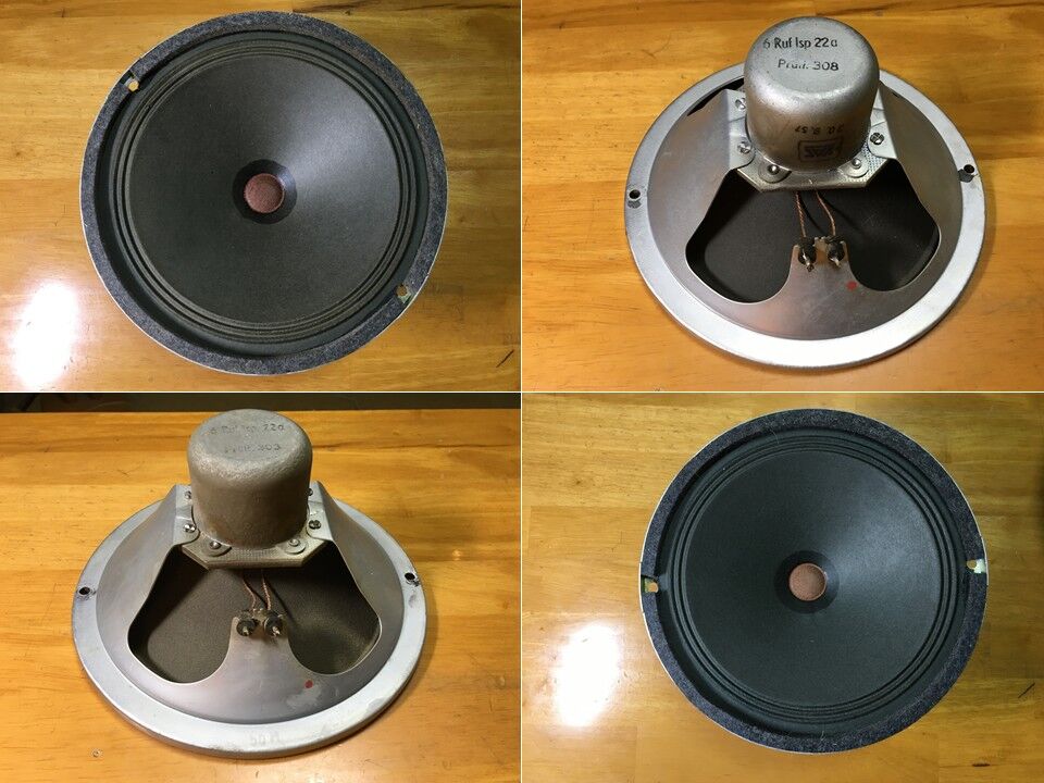 ウルトラレアNo2Siemensフルレンジユニット6 Ruf ISP 36a1本 ウルトラレアNo2Siemensフルレンジユニット6 Ruf ISP 36a1本