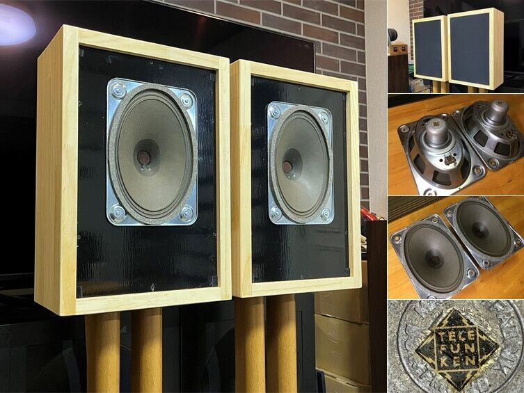 Telefunken 18×26㎝ 究極アルニコユニットシステム_大型箱_ペア Telefunken 純正18×26㎝ 究極アルニコユニットシステム_大型箱_