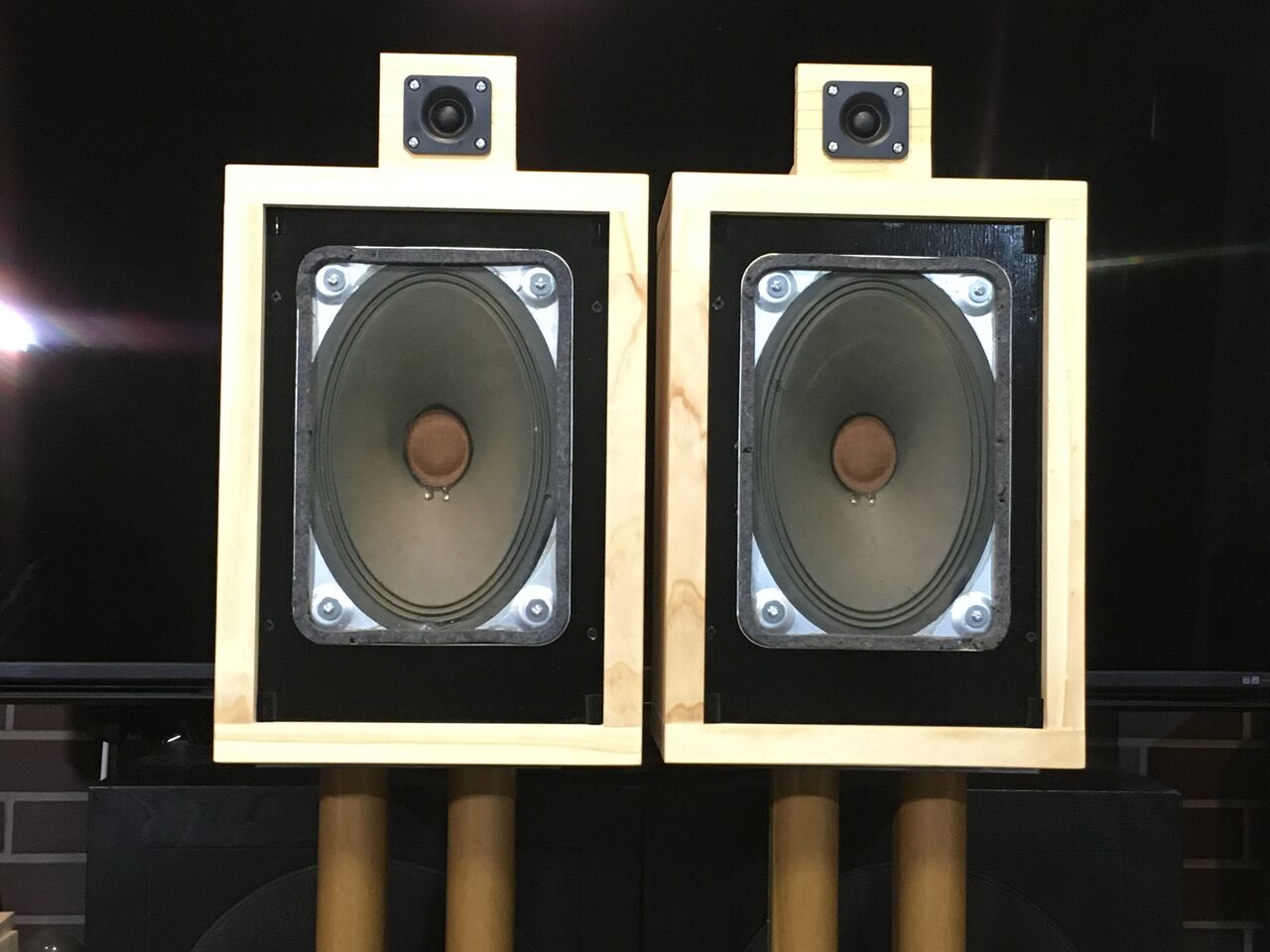西独Telefunken 18×26㎝ 究極フルレンジ+スーパーTW システム_