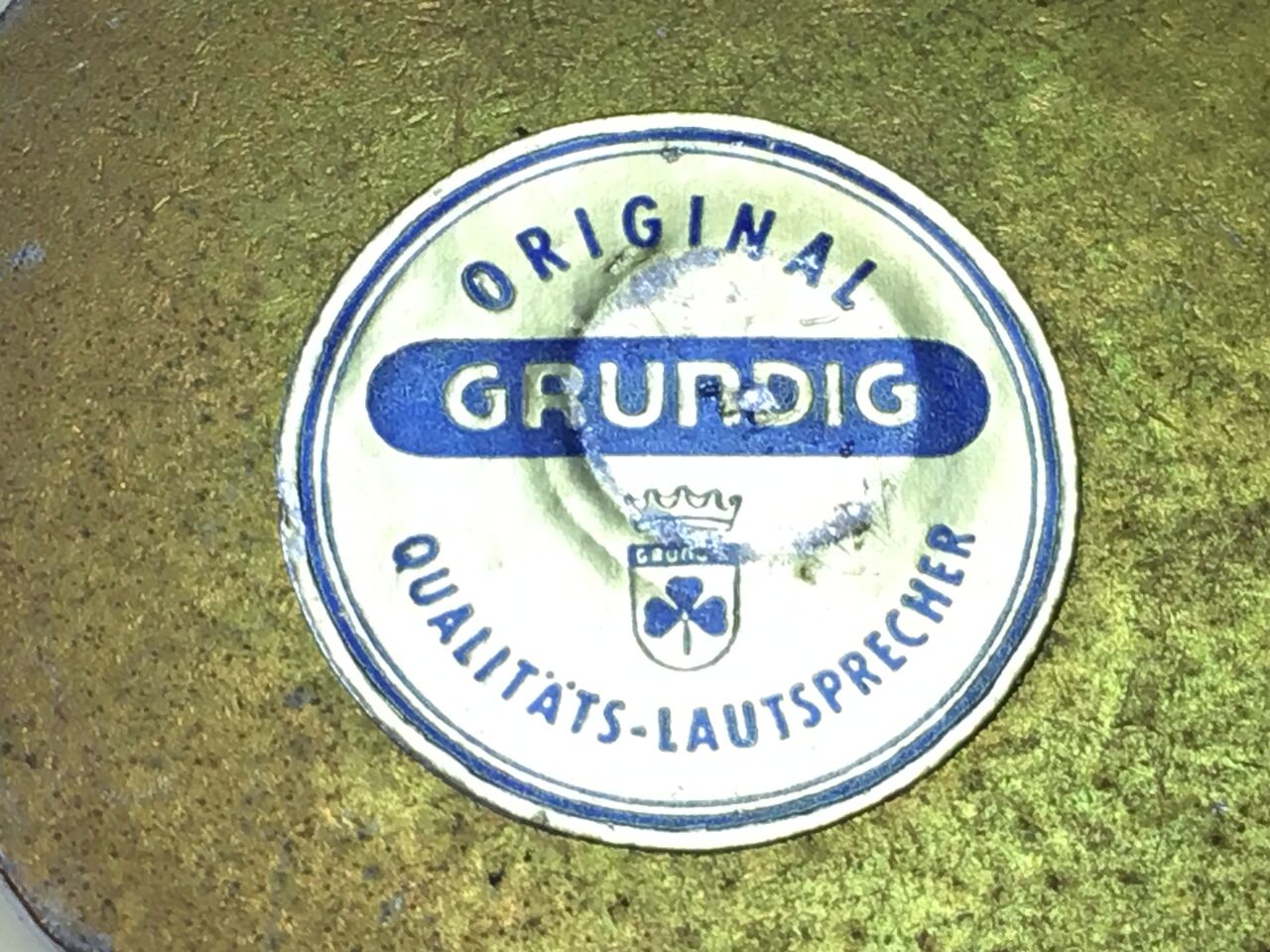 Grundigビンテージ105x155mm口径フルレンジユニット7044/1ペア Grundigビンテージ105x155mm口径フルレンジユニット7044/1ペア
