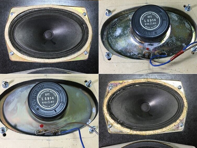 東独RFT ビンテージ L2911 20cm口径 2Way ペア 強力な低音、高 東独RFT ビンテージ L2911 20cm口径 2Way ペア 強力な低音、高
