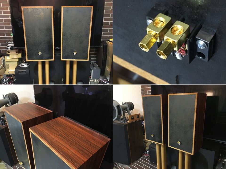 東独RFT/VEB ビンテージ大口径フルレンジ傑作 L3355PB システム ペア