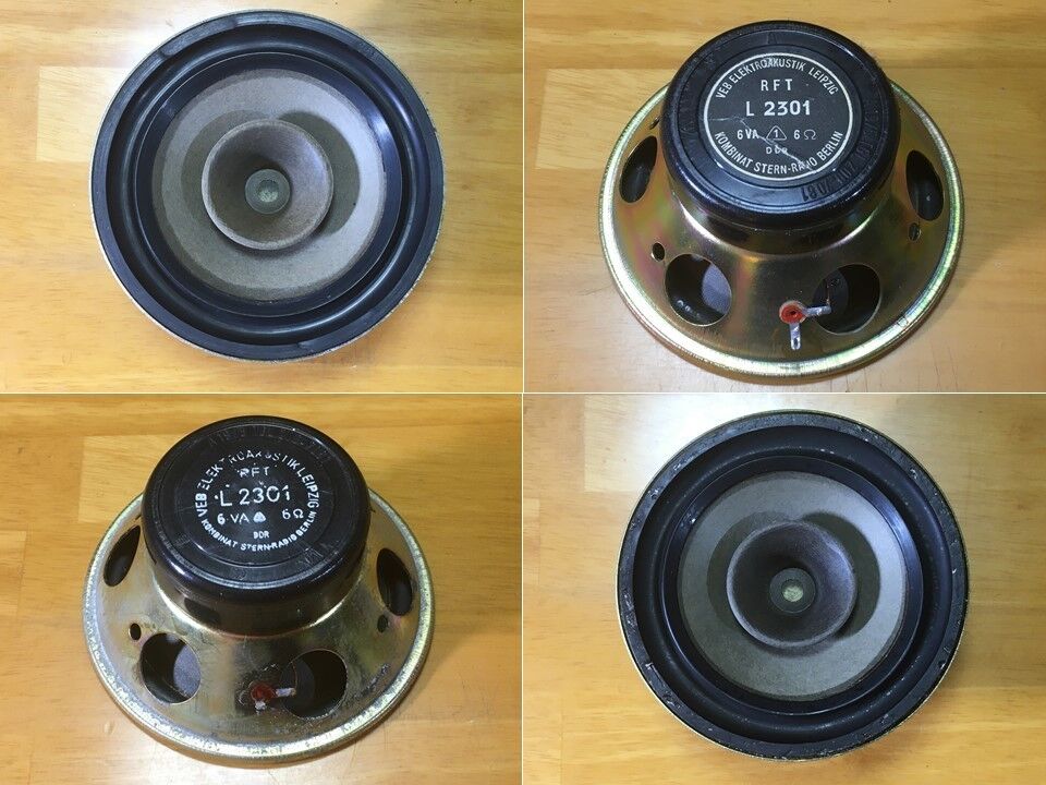 東独RFT ビンテージ L2301 13cm傑作フルレンジユニット採用システム