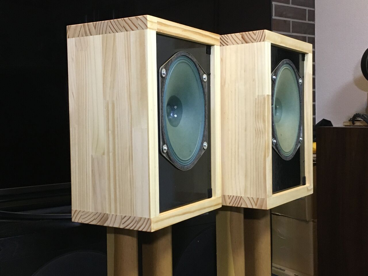 西独SABAレアビンテージ大型アルニコグリーンコーンフルレンジシステム