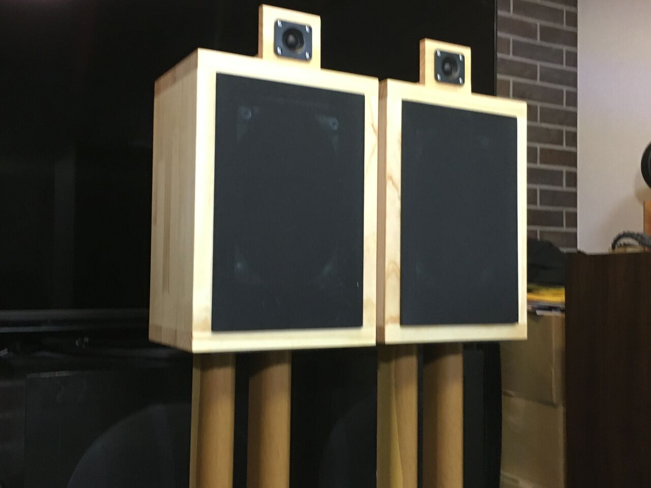 西独Telefunken 18×26㎝ 究極フルレンジ+スーパーTW システム_